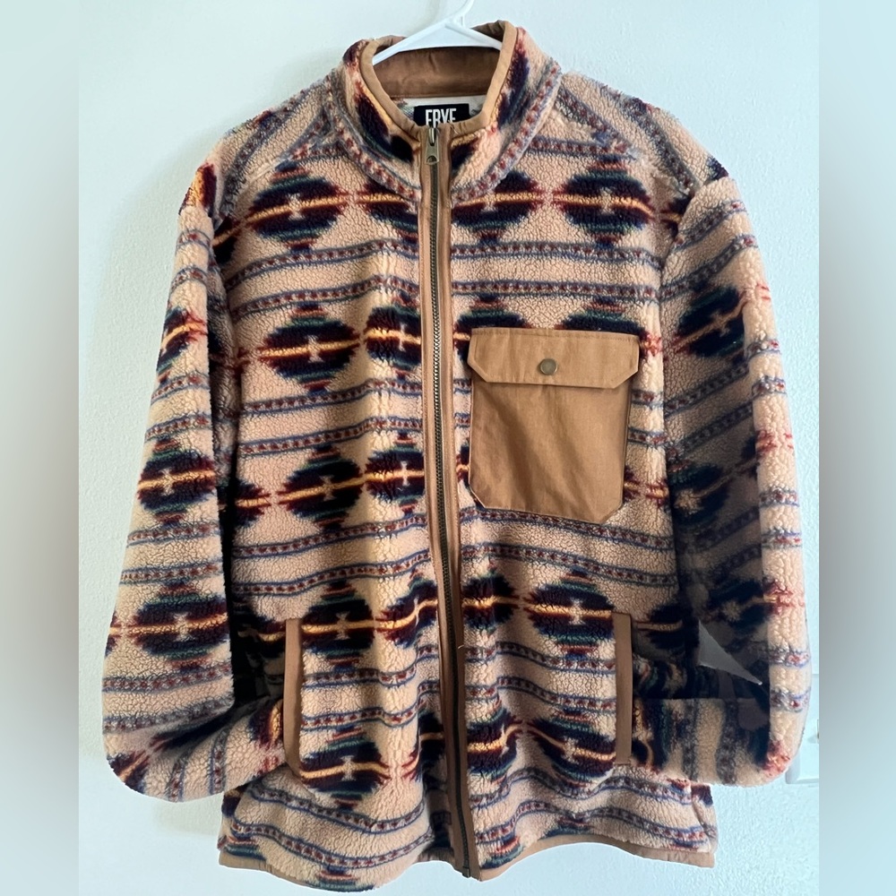 Frye Tribal full zip men's jacket.